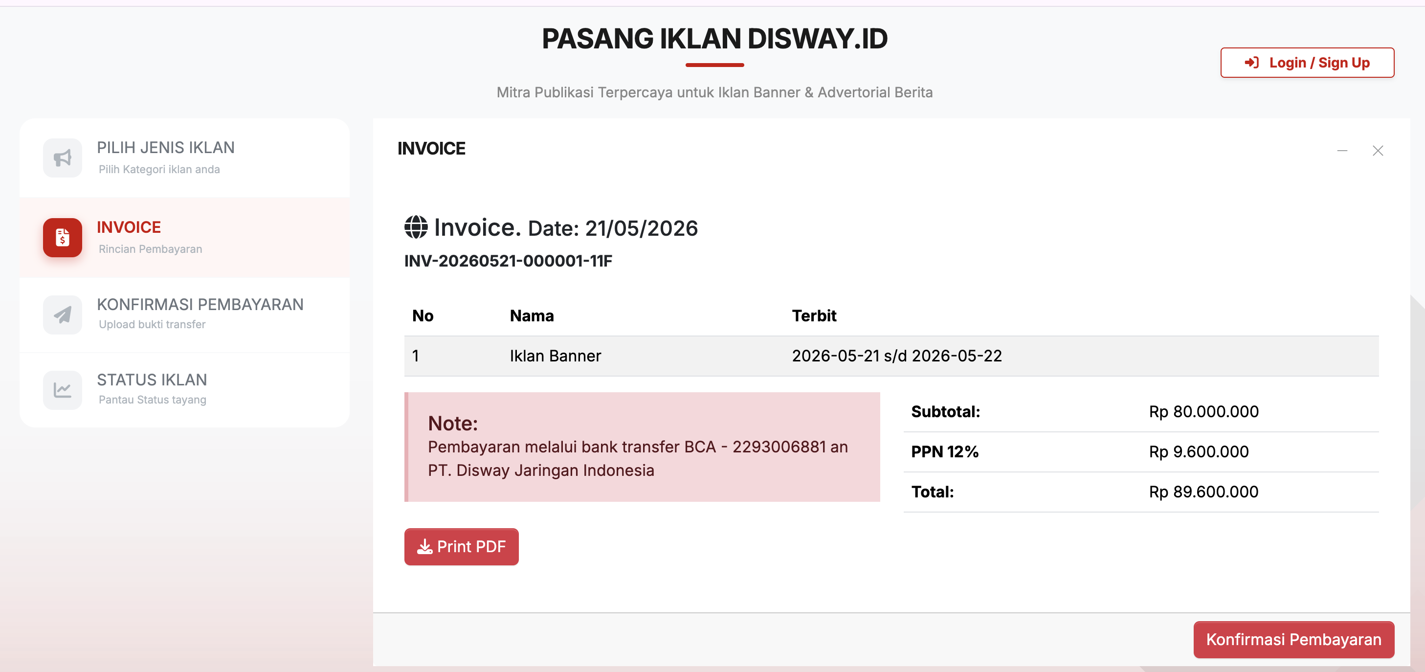 Pembuatan materi promosi