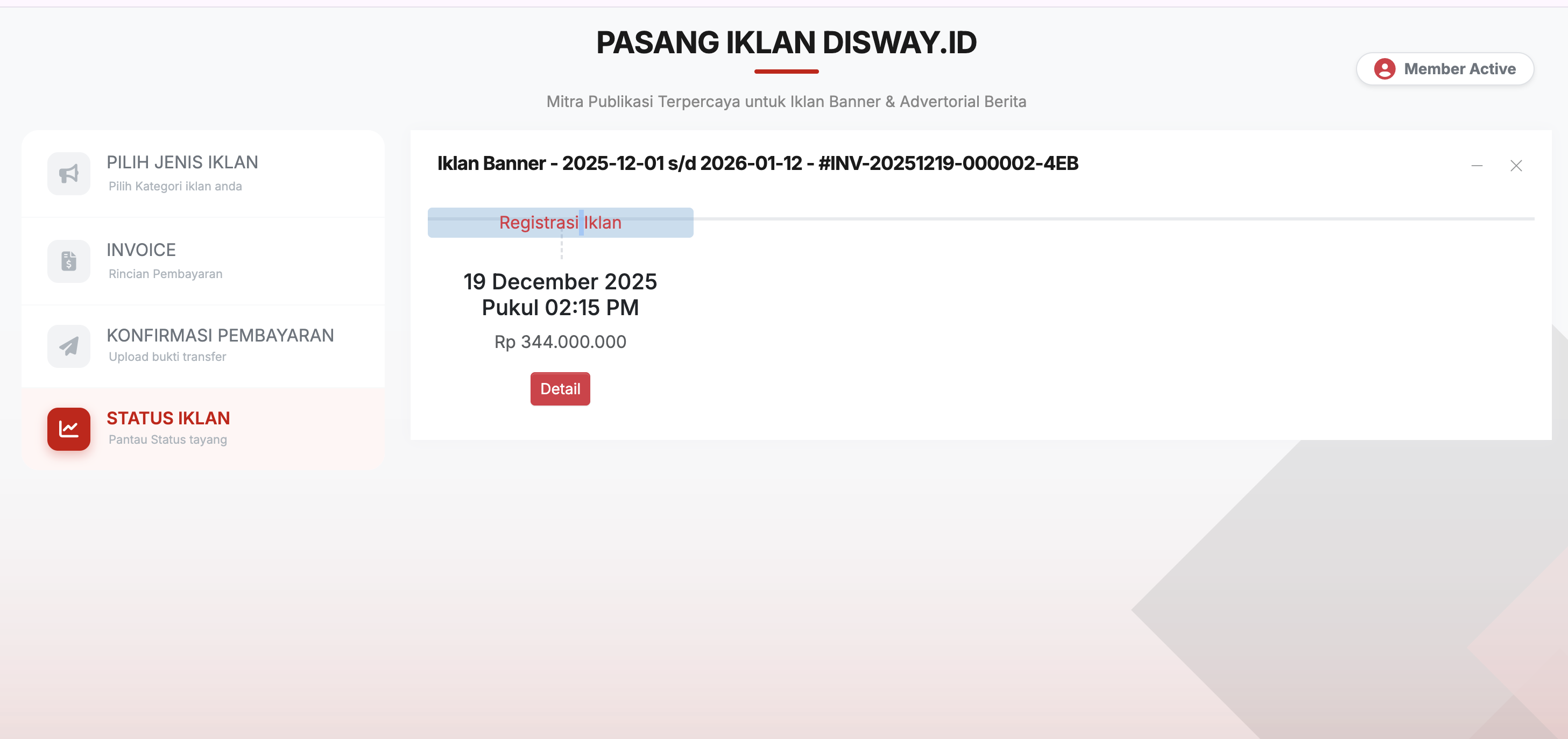 Laporan hasil campaign